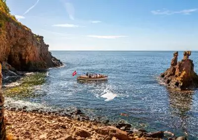 Baadtur-ved-Kamelhovederne Wandern auf Bornholm