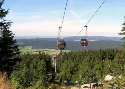 Bischofsgrün und Seilbahn Reise Pavillon