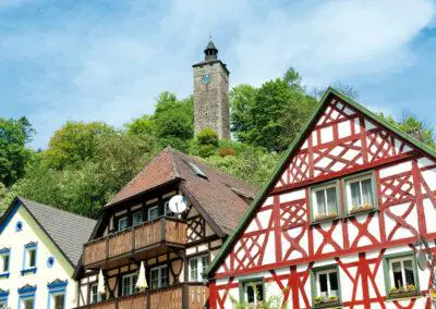 Marktplatz Bad Berneck Bad Berneck | Fichtelgebirge