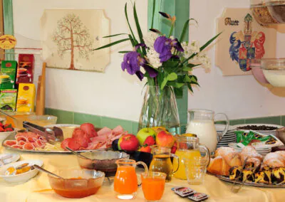 Apfelblütenfest in Südtirol Frühstückbuffet