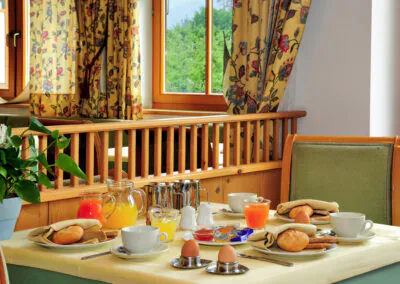 Apfelblütenfest in Südtirol Hotelfrühstück