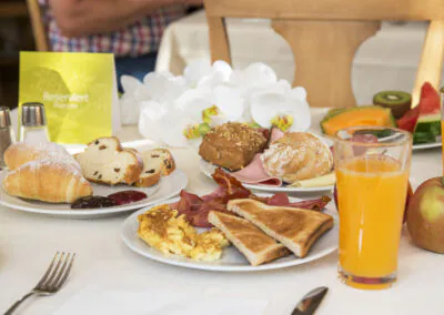 4-Sterne-Hotel Alpenhof in St. Jakob Frühstück