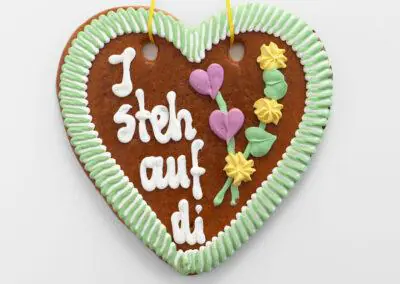 Jubiläumsfahrt München Pfefferkuchenherz