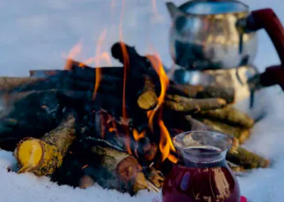 Mein Weihnachtsbaum in Finnland mit nictours