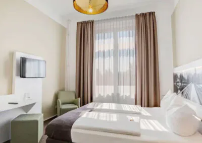 Silvester Güstrow nictours Busreise Hotelzimmer